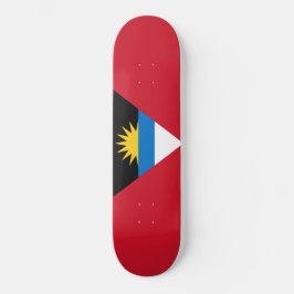 Skateboard Bandera de Antigua y Barbuda