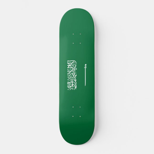 Skateboard Bandera de Arabia Saudita (Anverso)