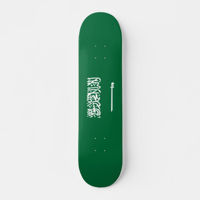 Skateboard Bandera de Arabia Saudita (Anverso )