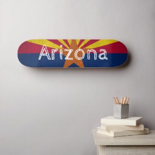 Skateboard Bandera de Arizona