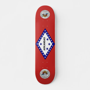 Skateboard Bandera de Arkansas