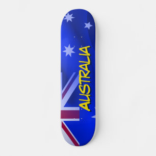 Skateboard Bandera de Australia