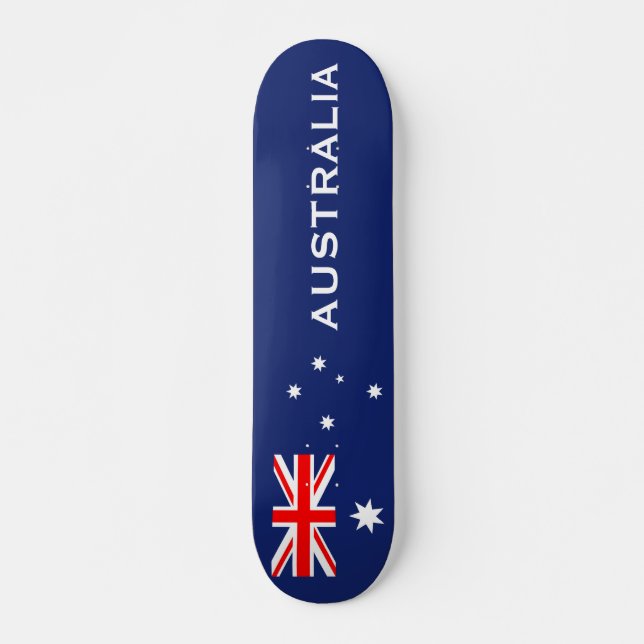 Skateboard Bandera de Australia (Anverso )