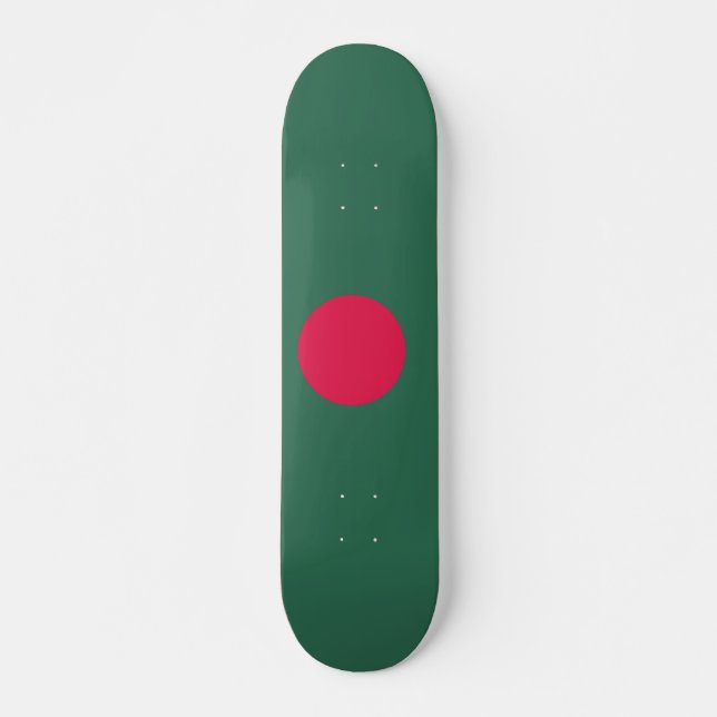 Skateboard Bandera de Bangladesh (Anverso )