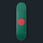Skateboard Bandera de Bangladesh (Bangladesh)<br><div class="desc">Este diseño presenta la bandera nacional de Bangladesh (oficialmente conocida como República Popular de Bangladesh), que es un país del sur de Asia. Bangladesh está entre los países más densamente poblados del mundo. Bangladesh comparte fronteras terrestres con la India al oeste, al norte y al este, y con Myanmar al...</div>