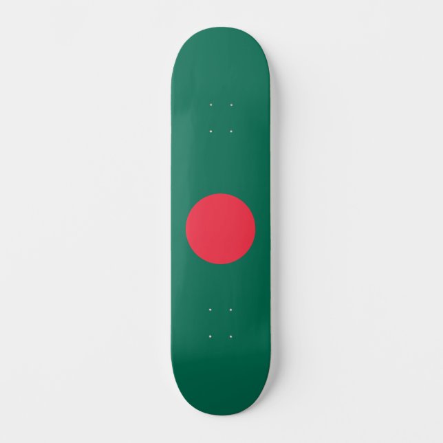 Skateboard Bandera de Bangladesh (Bangladesh) (Anverso)