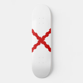Skateboard Bandera de Borgoña