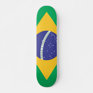Skateboard Bandera de Brasil