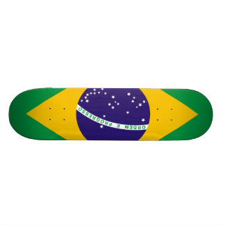 Skateboard Bandera de Brasil