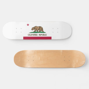 Skateboard Bandera de California
