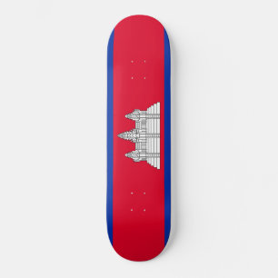 Skateboard Bandera de Camboya