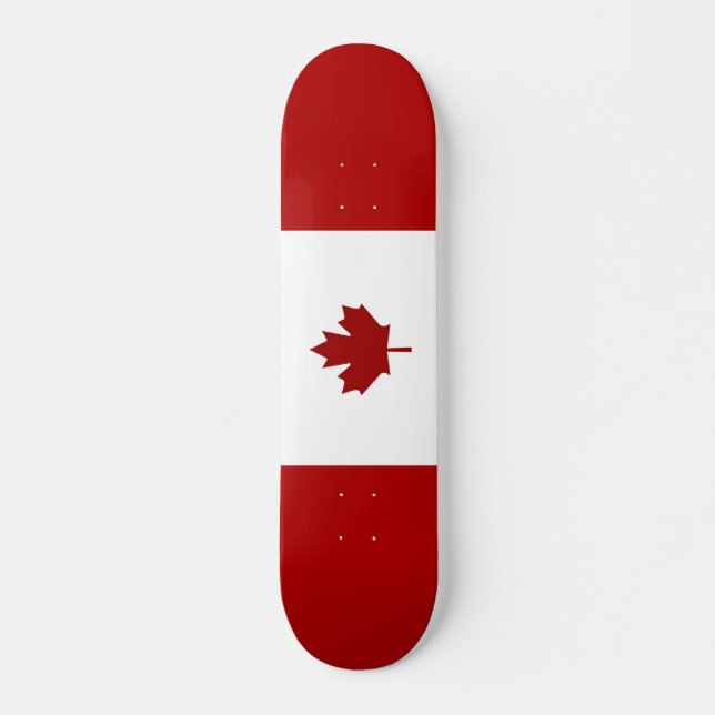 Skateboard Bandera de Canadá (Anverso )