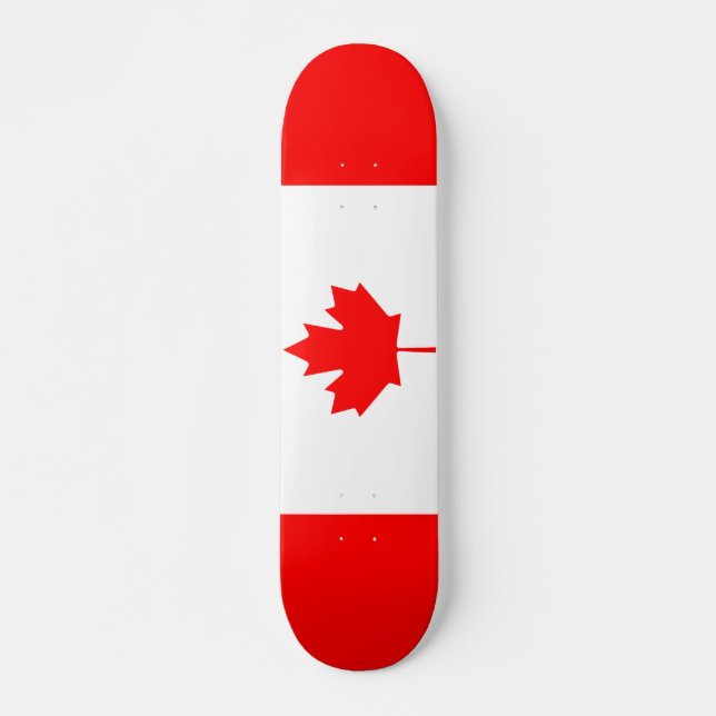 Skateboard Bandera de Canadá (Anverso )