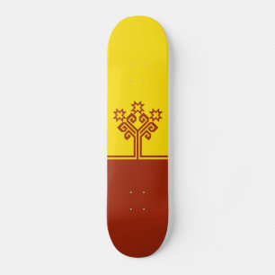 Skateboard Bandera de Chuvasia