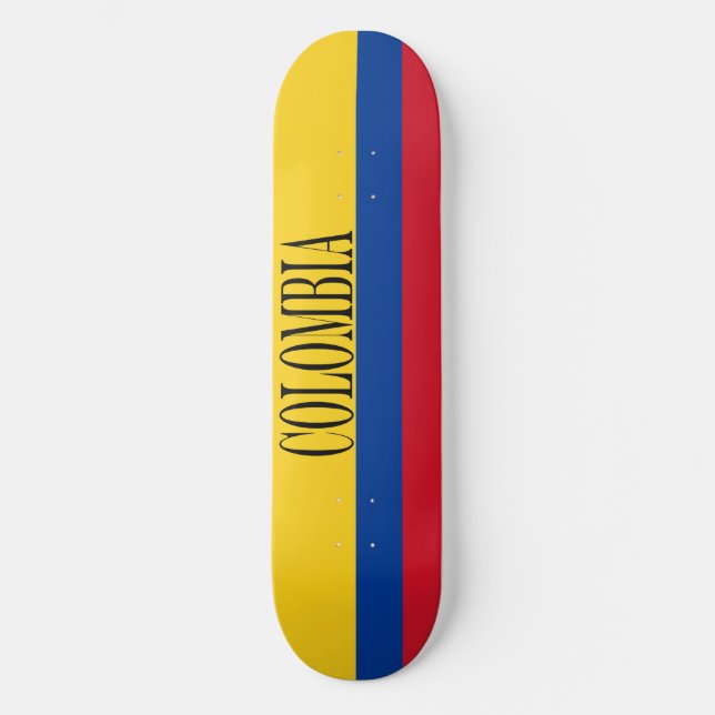 Skateboard Bandera de Colombia - Bandera De Colombia (Anverso)