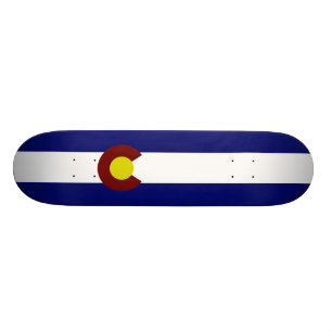 Skateboard Bandera de Colorado
