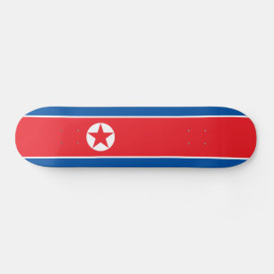 Skateboard Bandera de Corea del Norte