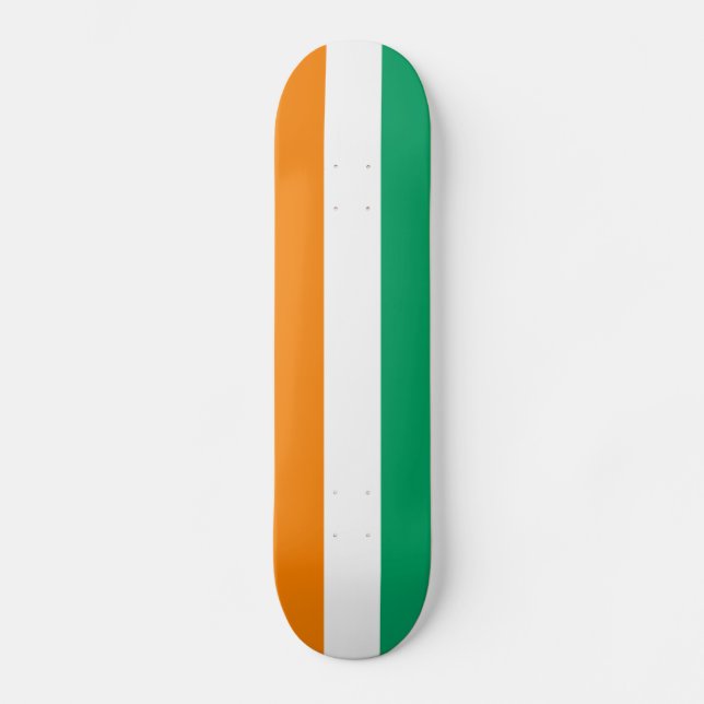 Skateboard Bandera de Costa de Marfil (Anverso)