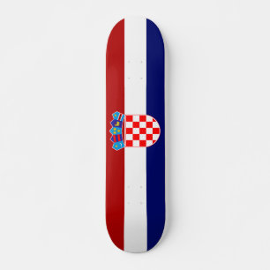 Skateboard Bandera de Croacia