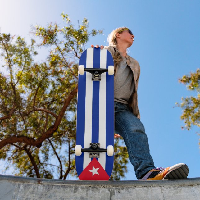 Skateboard Bandera de Cuba (Exterior 1)