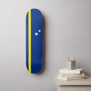 Skateboard Bandera de Curazao