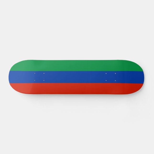 Skateboard Bandera de Daguestán (Horz)