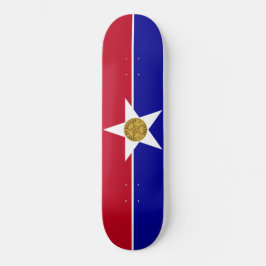 Skateboard Bandera de Dallas (Texas)