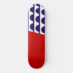 Skateboard Bandera de Des Moines (ciudad de Iowa)