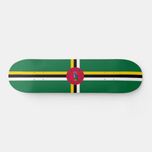 Skateboard Bandera de Dominica