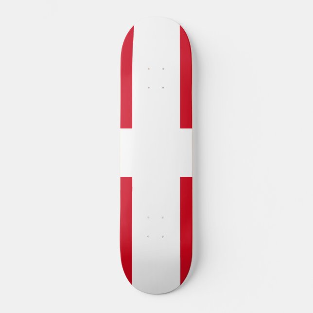 Skateboard Bandera de Dorset (condado del Reino Unido) (Anverso)