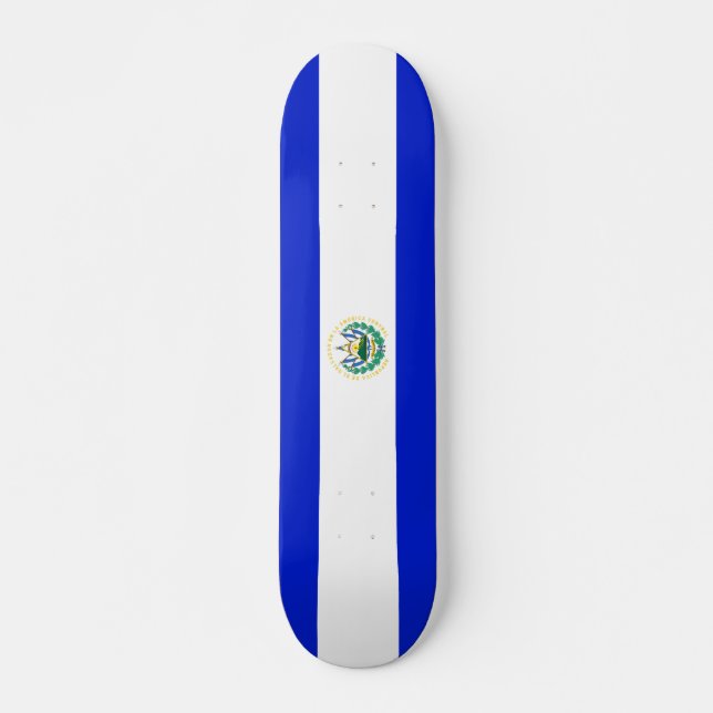 Skateboard Bandera de El Salvador (Anverso )