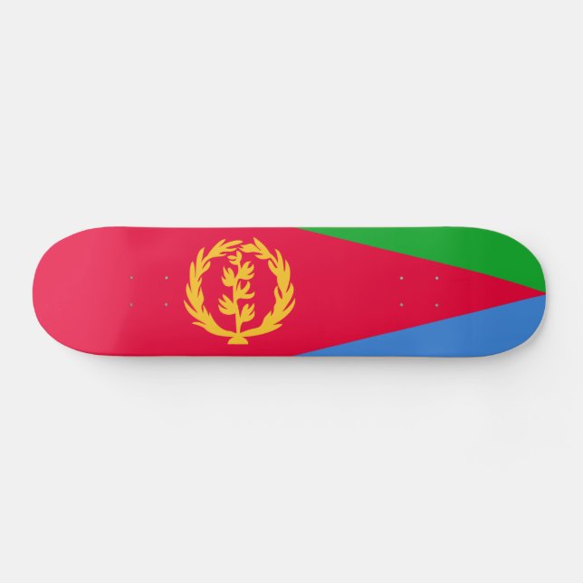 Skateboard Bandera de Eritrea (Horz)