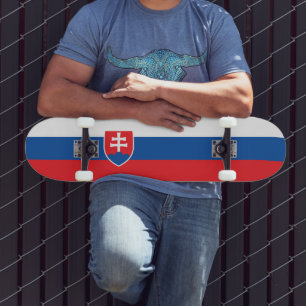 Skateboard Bandera de Eslovaquia