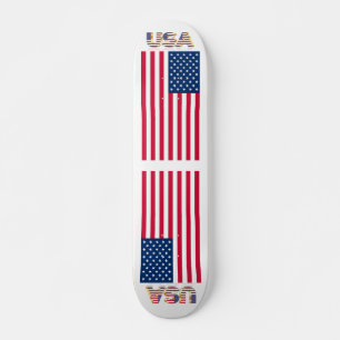 Skateboard Bandera de Estados Unidos - Estados Unidos de Amér