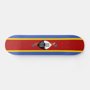 Skateboard Bandera de Eswatini