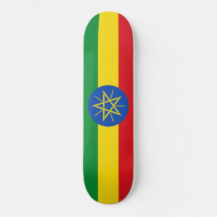 Skateboard Bandera de Etiopía
