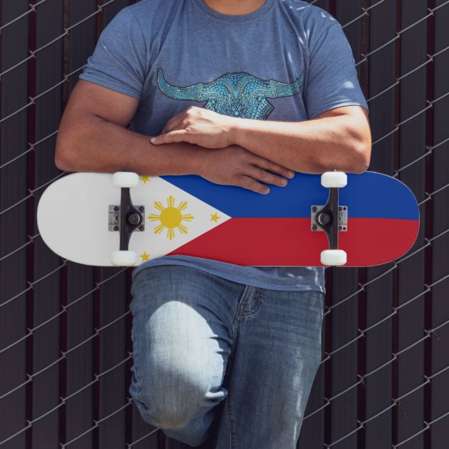 Skateboard Bandera de Filipinas (Exterior 3)