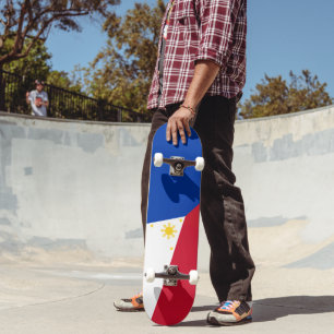 Skateboard Bandera de Filipinas