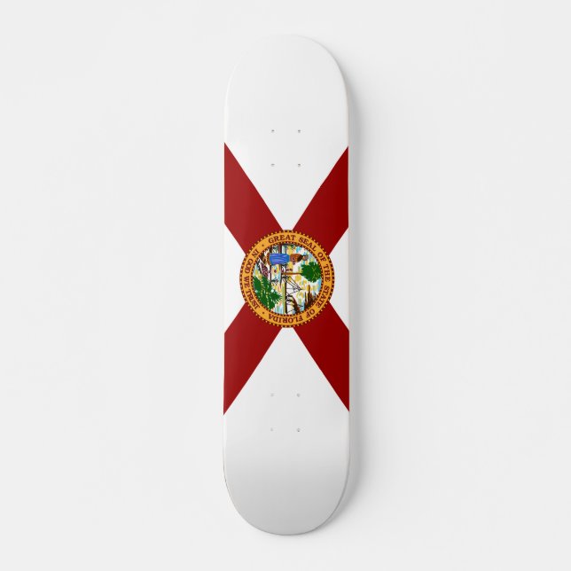 Skateboard Bandera de Florida (Anverso )