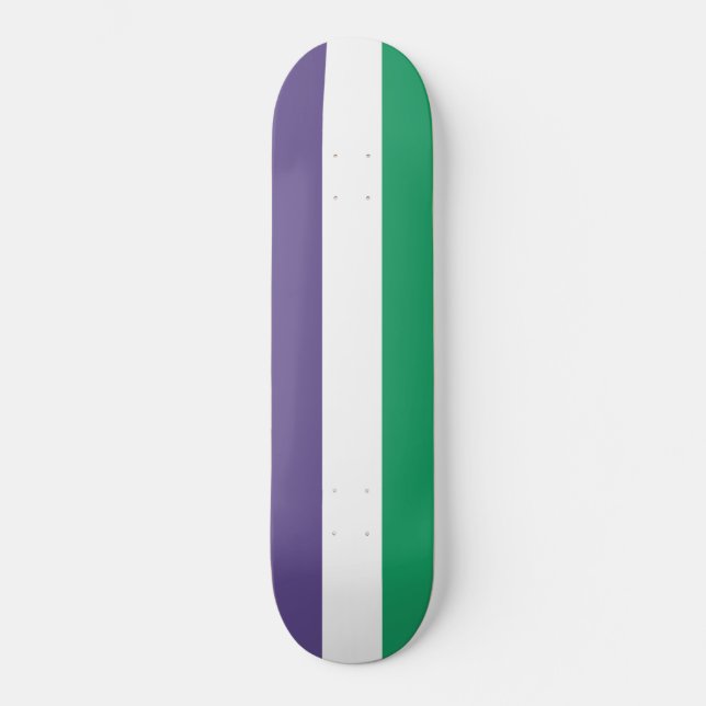 Skateboard Bandera de fragmento (Anverso)