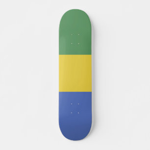 Skateboard Bandera de Gabón