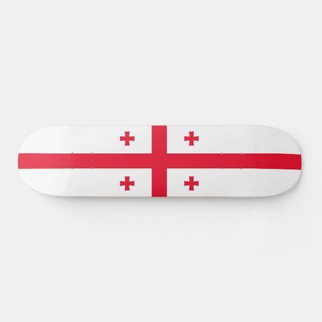 Skateboard Bandera de Georgia (Horz)