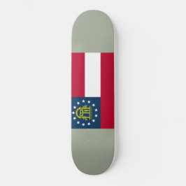 Skateboard Bandera de Georgia (Estado de los Estados Unidos)