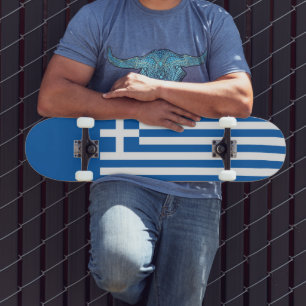 Skateboard Bandera de Grecia