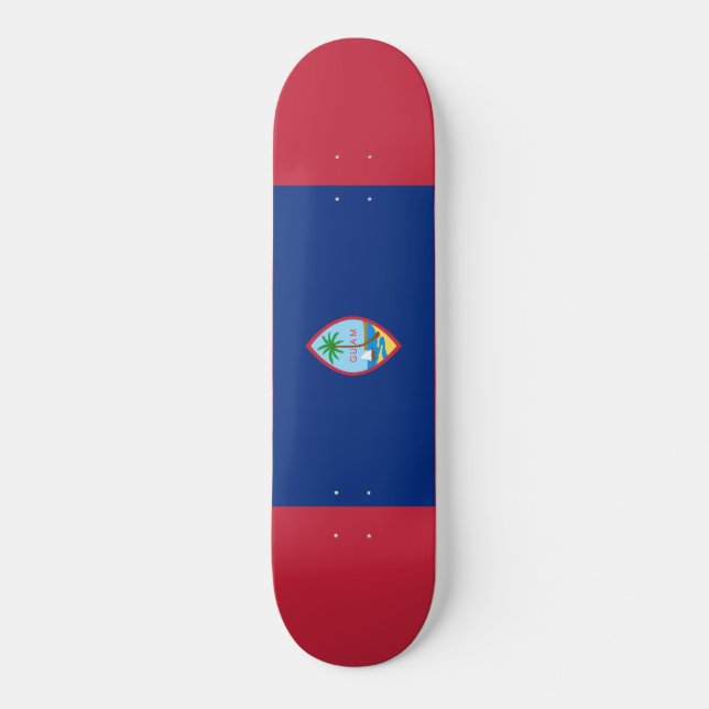 Skateboard Bandera de Guam (Anverso)