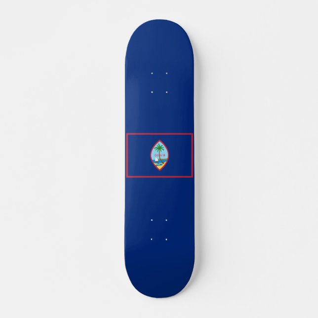Skateboard Bandera de Guam  (Anverso )