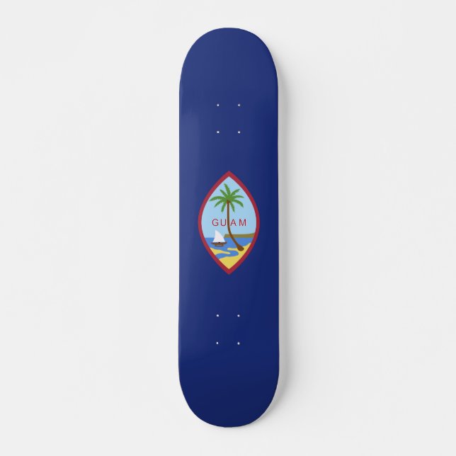 Skateboard Bandera de Guam (Anverso )