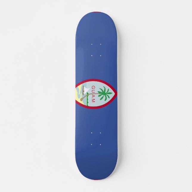 Skateboard Bandera de Guam (Anverso )
