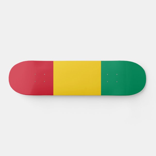 Skateboard Bandera de Guinea (Horz)