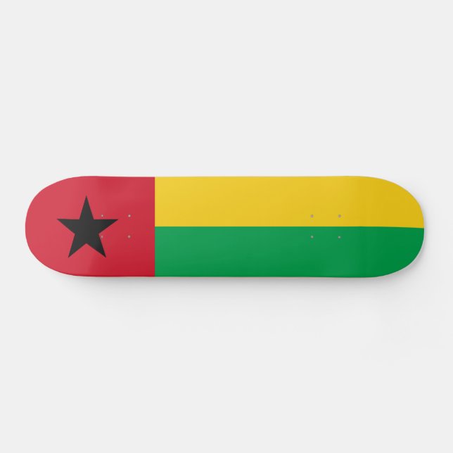 Skateboard Bandera de Guinea Bissau (Horz)